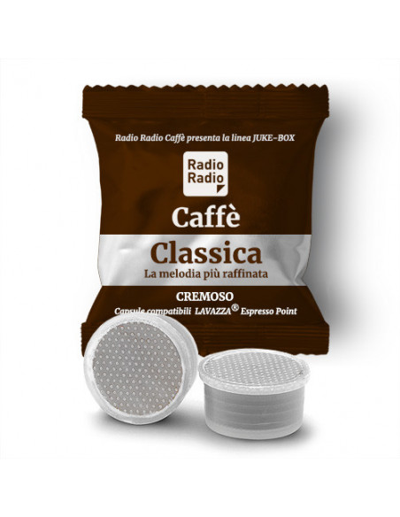 Classica - 100 Capsule Caffè Compatibili Lavazza Espresso Point