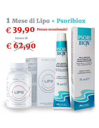 1 mese di Lipo + Psoribiox