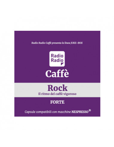 Rock - 100 Capsule Caffè Compatibili Nespresso