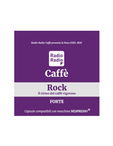 Rock - 100 Capsule Caffè Compatibili Nespresso