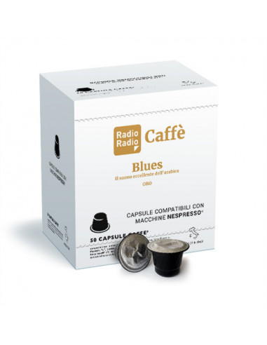 Blues - 100 Capsule Caffè Compatibili Nespresso