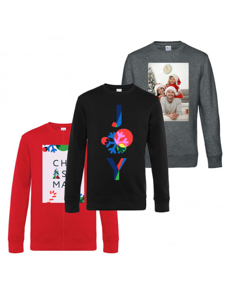 Felpa girocollo personalizzata